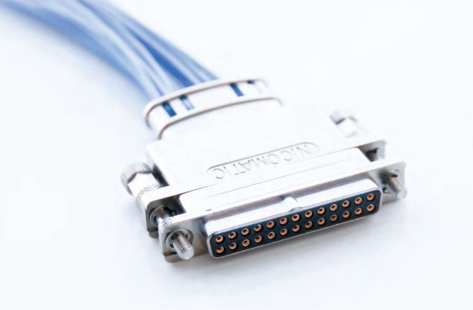Złącze DLMM (MIL-DTL-83513G) - kompozyt metalizowany